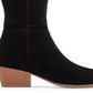 Style & Co. Women's Izalea Leather Almond Toe Knee High Fashion Black Size 8 M