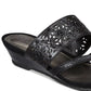 Kenneth Cole Reaction Women's Great Chime Sandal Black Size 7.5 M