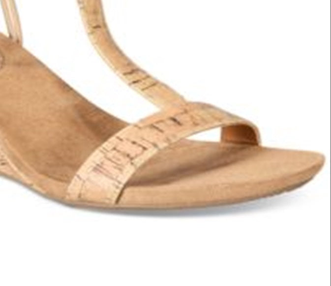 Style & Co Women's Mulan Open Toe Casual Platform Sandals Brown Size 6 M