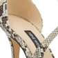 Nine West Giaa Evening Sandals Multi Snake Black Size 11 Months