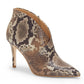 Jessica Simpson Women's Layra Fabric Pointed Toe Ankle Fashion Boots Brown Size 5 M