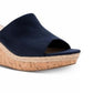 American Rag Women's Shira Peep Toe Special Occasion Platform Sandals Blue Size 7.5 M