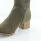 Style & Co Women's Finnly Faux Suede Over the Knee Boots Green Size 5 M