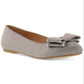 Badgley Mischka Little & Big Girl's Amber Shines Shoes Gray Size 12 M