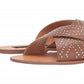 Steve Madden Women's Girlish Sandal Brown Size 8 M