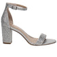 INC International Concepts Women's Kivah Leather Open Toe Grey Size 7.5 M