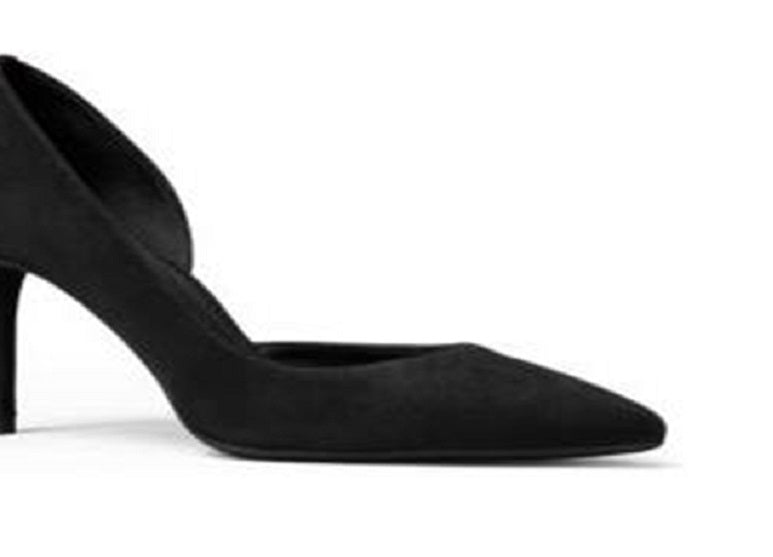 Michael Kors Women's Dorothy Flex D'Orsay Suede Shoes Black Size 6