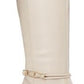 Karen Scott Women's Hollee Wide Calf Dress Boots White Size 8.5 M-WC