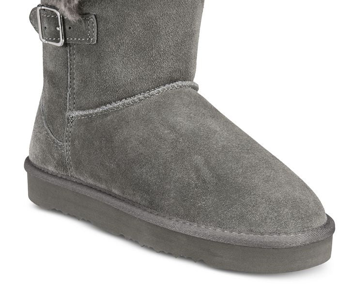 Style & Co Women's TINY2 Round Toe Ankle Cold Weather Boots Gold Size 10 M