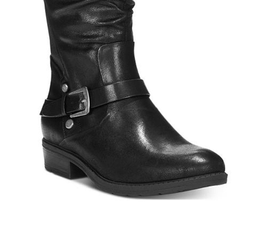 Baretraps Women's Yanessa Closed Toe Knee High Fashion Boot Black Size 8 W