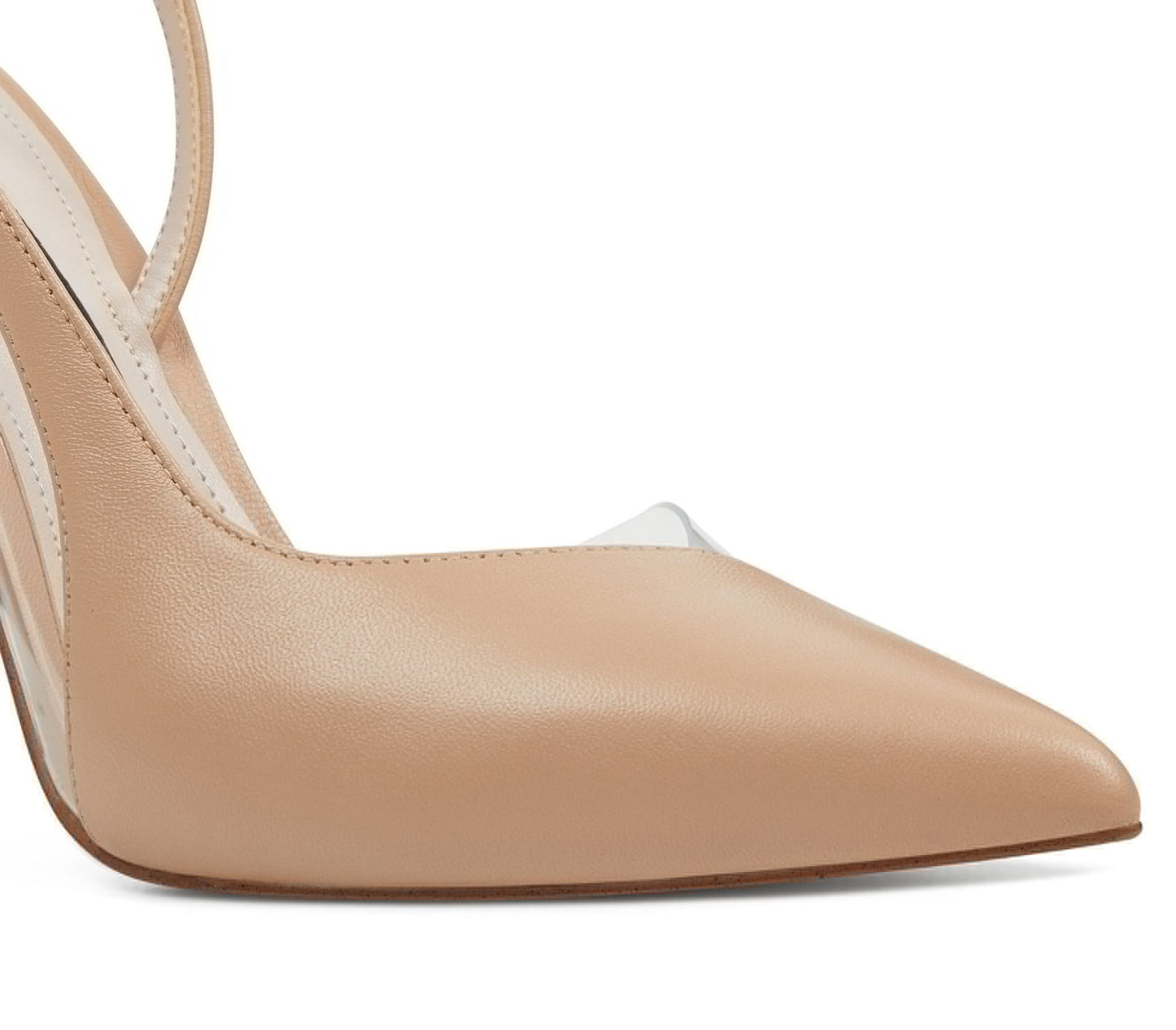 Nine West Women's Toffee Vinyl Slingback Pumps Brown Size 9 M
