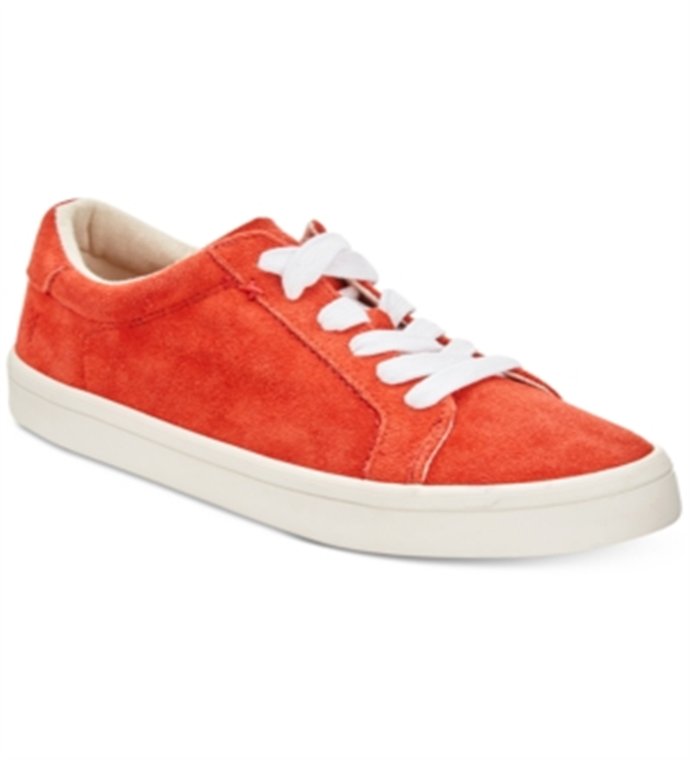 FRYE Kerry Low Lace-up Fashion Sneakers Red Size 7.5
