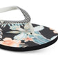 Roxy Women's Portofino II Flip Flops Black Size 10 B