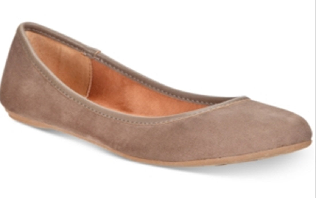 American Rag Women's Cellia Faux Suede Casual Ballet Flats Shoes Brown Size 8 M