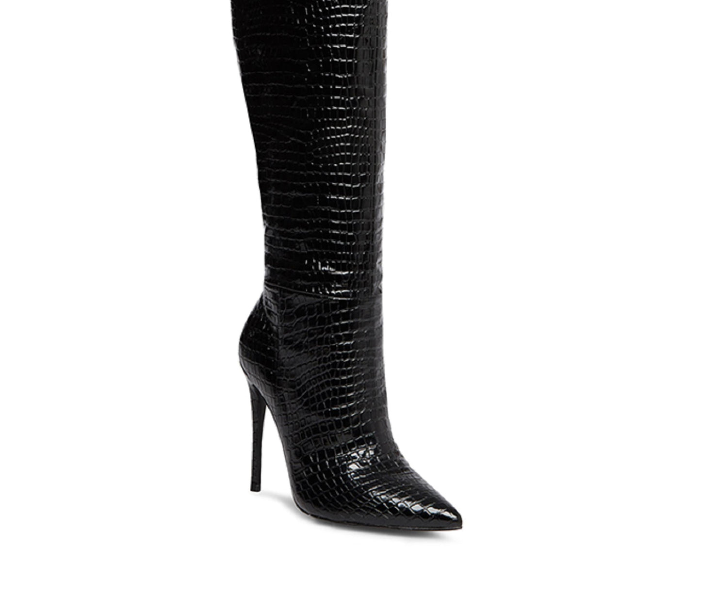 Steve Madden Women's Winnie Harlow Over the Knee Boot Black Size 7 M