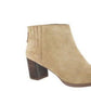 Bella Vita Women's Desert Lex Suede Bootie Beige  Size 9.5 W