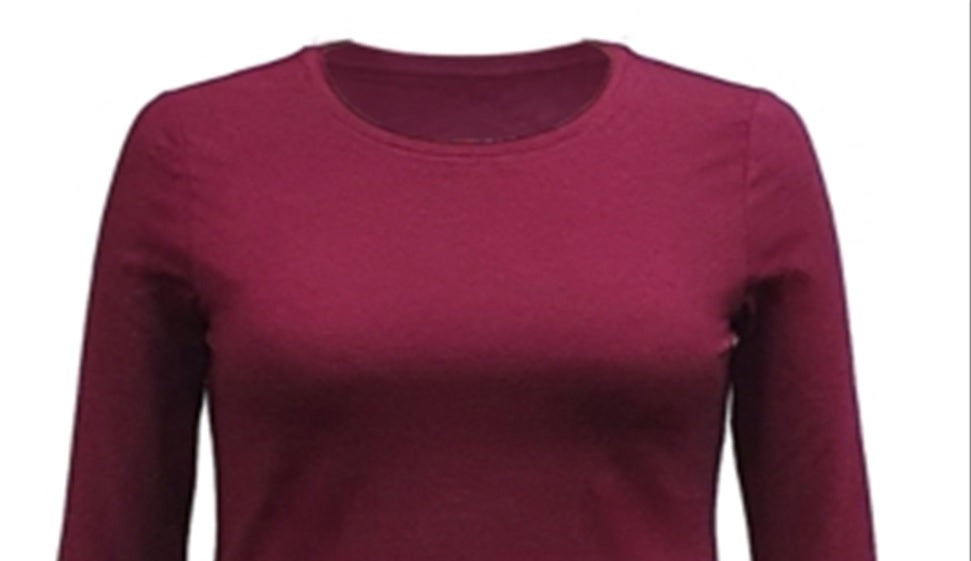 Style & Co Women's Long Sleeve Top Purple Size Small