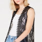 Polly & Esther Junior's Lace Duster Black Size Large
