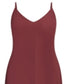City Chic Women's V Neck Maxi Dress Red Size 22W