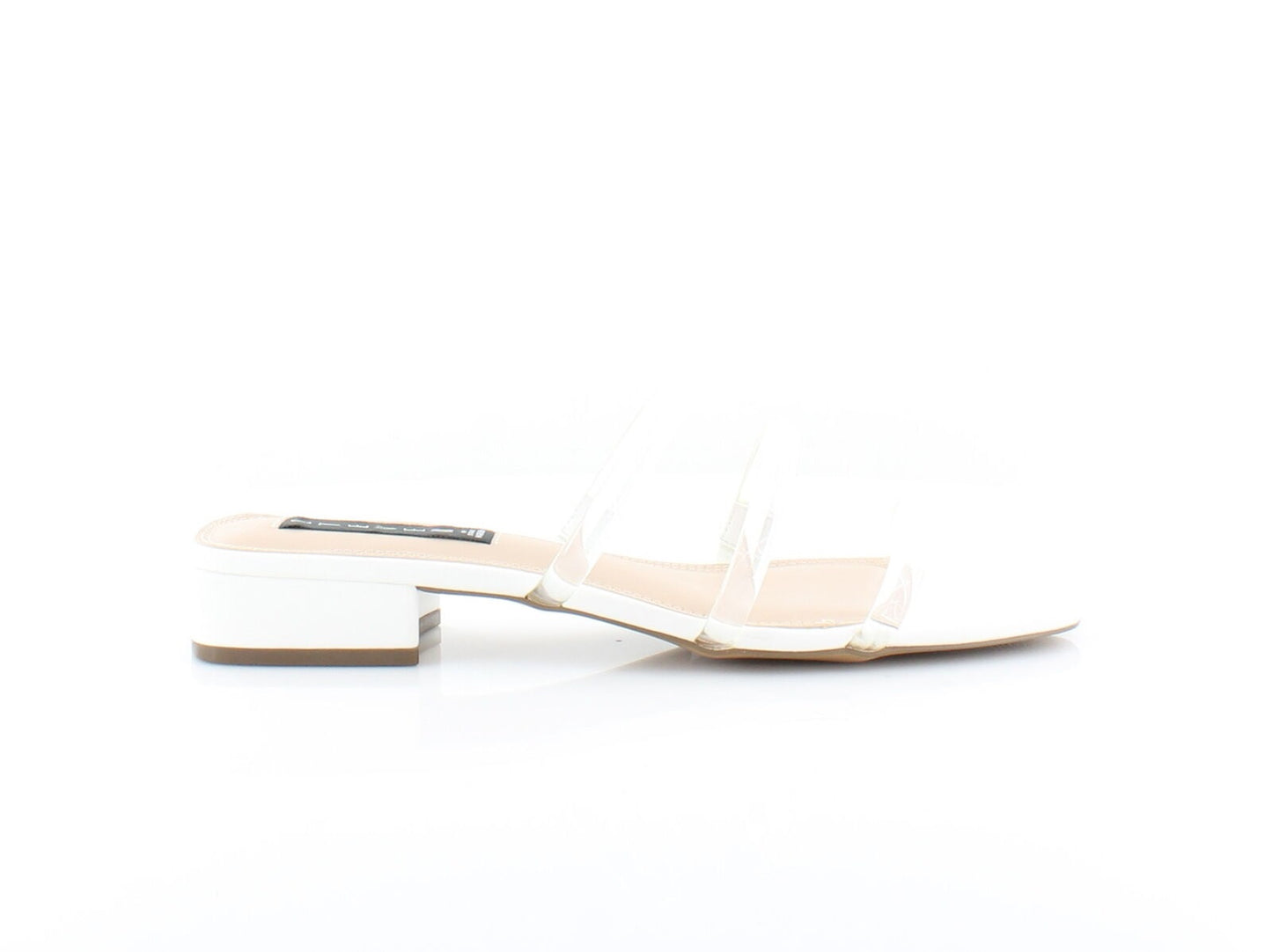 Steven by Steve Madden Women's Hades Slip on Slide Sandals White Size 8 M