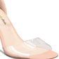 Seven Dials Women's Natalie Open Toe Ankle Strap Classic Pumps Brown Size 7 M