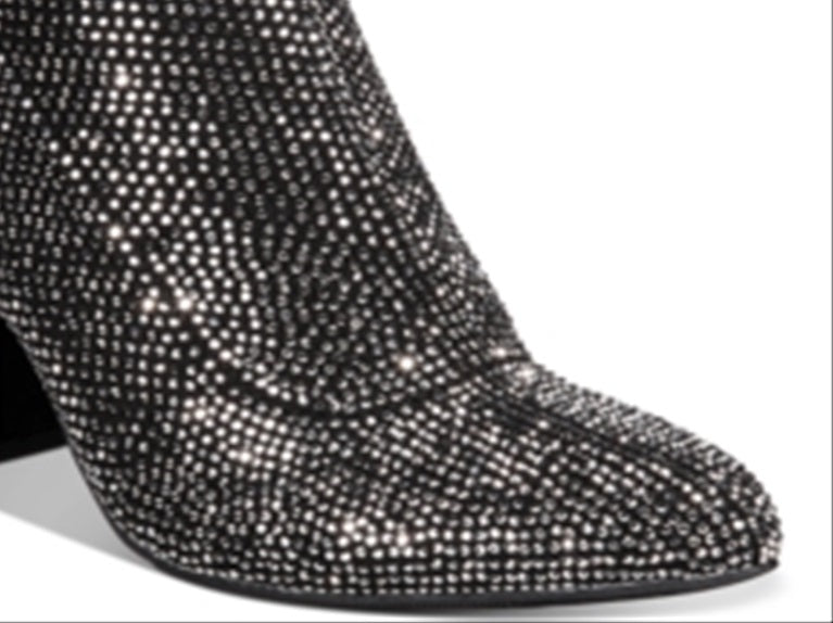 Material Girl Women's Baybe Sock Booties Black Size 5.5 M