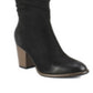 White Mountain Women's Trunell Tall Slouch Boot Black Size 8.5 M