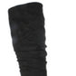 White Mountain Women's Trunell Tall Slouch Boot Black Size 8.5 M