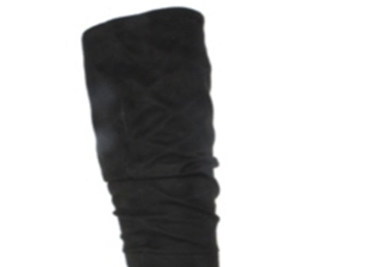 White Mountain Women's Trunell Tall Slouch Boot Black Size 8.5 M