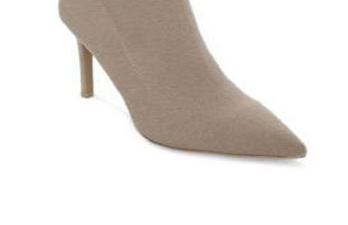 Steve Madden Women's Cookie Knit Stiletto Sock Boot Gray Size 10M