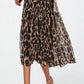 Taylor Women's Chiffon Maxi Dress Brown Size 10