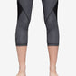 Adidas Women's Fitness Alphaskin Capri Pants Gray Size XX-Large