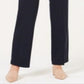 Style & Co Women's Tummy Control Pull on Straight leg Pants Blue Size 8