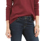 Style & Co Women's Embroidered Split Neck Cotton Thermal Top Brown Size XX-Large