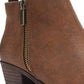 Carlos By Carlos Santana Women's Brie Shootie Brown Size 10 M