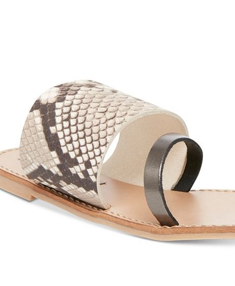 Steve Madden Women's Ronny Toe Ring Thong Sandals Brown Size 11 M