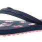 Sperry Women's Warf Lobster Print Slides Flip Flops Pink Size 10 M