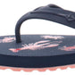 Sperry Women's Warf Lobster Print Slides Flip Flops Pink Size 10 M