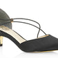 Adrianna Papell Women's Lacy Evening Pumps Black Size 7 M