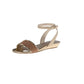 Bandolino Women's Adecyn Synthetic 1 Dress Sandal,Light Gold Multi Size 10 M