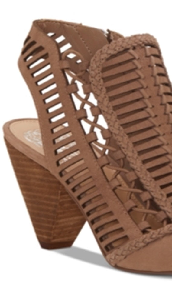 Vince Camuto Women's Eshantel Dress Sandals Brown Size 7 M