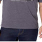 Quiksilver Men's Estate Parisian Night Heather T-Shirt GraySize Large