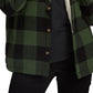 Volcom Women's Plaid About You Long Sleeve Shirt Green Size Large