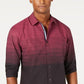 INC Men's Freddie Cotton Collared Button-Down Shirt Pink Size Medium