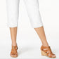 Style & Co Women's Capri Pants White Size 10 Petite