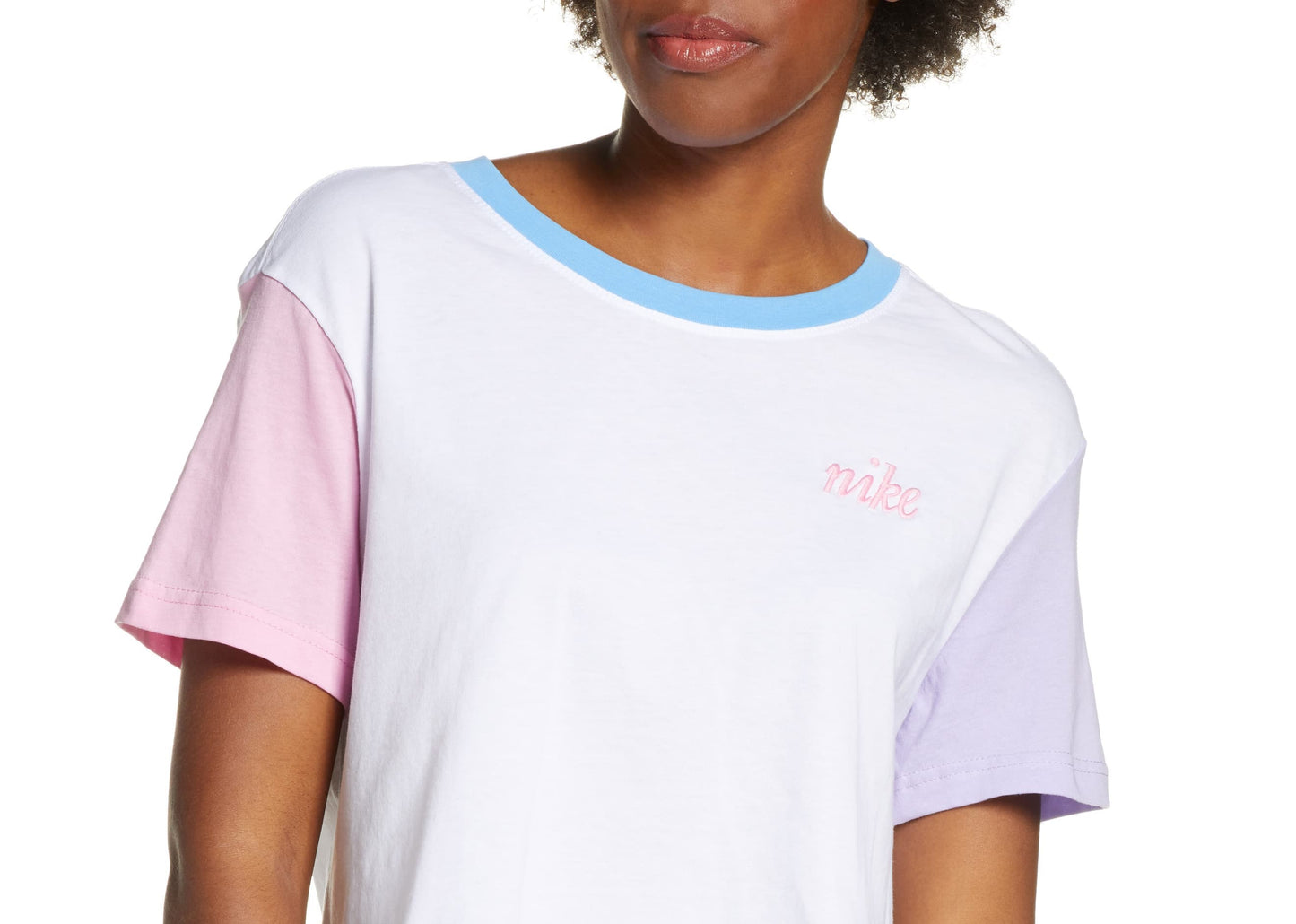 Nike Women's Fitness Yoga Crop Top White Size Large
