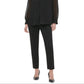 Calvin Klein Women's High Collar Blouse Black Size Large