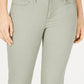 Charter Club Women's Bristol Skinny Ankle Jeans Green Size 6 Petite