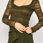 Guess Women's Bluză Verde Regular Fit Green Size X-Small