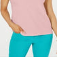 Charter Club Women's Textured Cotton Tank Top Pink Size X-Large